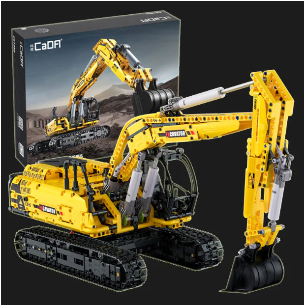 Yikang 38014 Tech Mechanical Series Excavator Toy