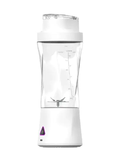 Portable Electric Juicer Blender Cup - USB Rechargeable 500ml Smoothie Maker with 2500mAh Battery - Personal Blender for Shakes, Smoothies & Juice On-The-Go