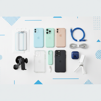 Mobile Accessories collection - phone mounts, cases, and chargers