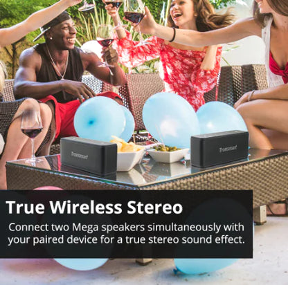 Bluetooth 5.0 TWS Portable Speaker with 3D Surround