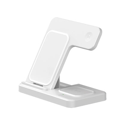 3-in-1 Fast Wireless Charging Station - Charge iPhone, AirPods & Apple Watch Simultaneously