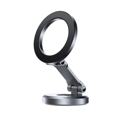 MagSafe Car Mount Phone Holder - 360° Rotating Magnetic iPhone Car Mount with 20 N55 Magnets - Foldable Dashboard Phone Holder for Safe Hands-Free Driving