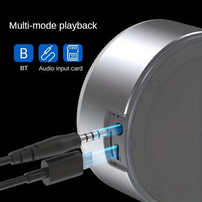 Wireless Portable Speaker with Color Ambient Light