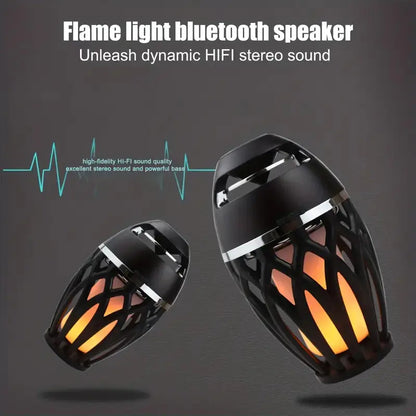 Portable High Volume Flame Wireless Audio Speaker