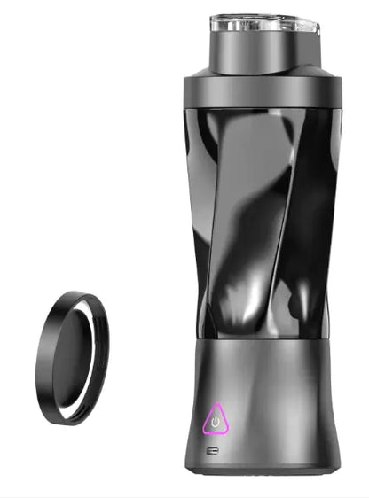 Portable Electric Juicer Blender Cup - USB Rechargeable 500ml Smoothie Maker with 2500mAh Battery - Personal Blender for Shakes, Smoothies & Juice On-The-Go