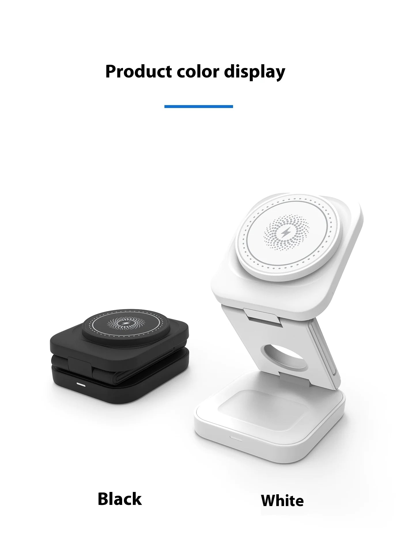 30W MAGNETIC FOLDABLE 3-IN-1 WIRELESS CHARGER - TRAVEL READY