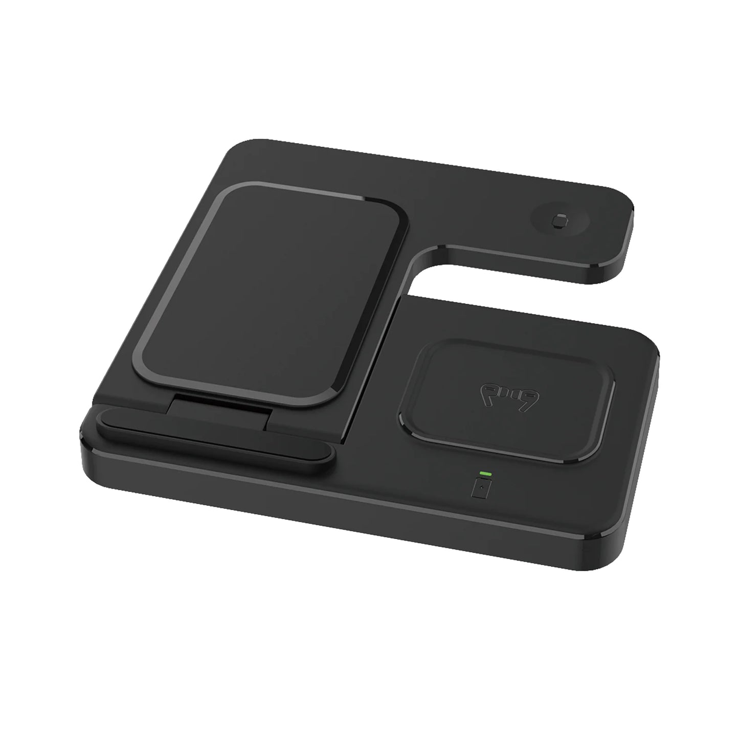 3-in-1 Fast Wireless Charging Station - Charge iPhone, AirPods & Apple Watch Simultaneously
